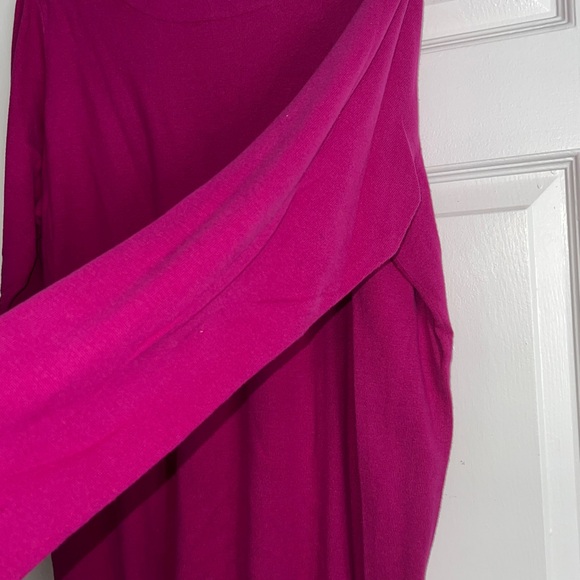 Jones New York Collection Women’s Plus Size Long Sleeve Top in Pink in 3X - Picture 9 of 12